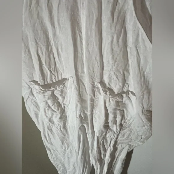 WeWoreWhat White Linen Overalls - Picture 10 of 10